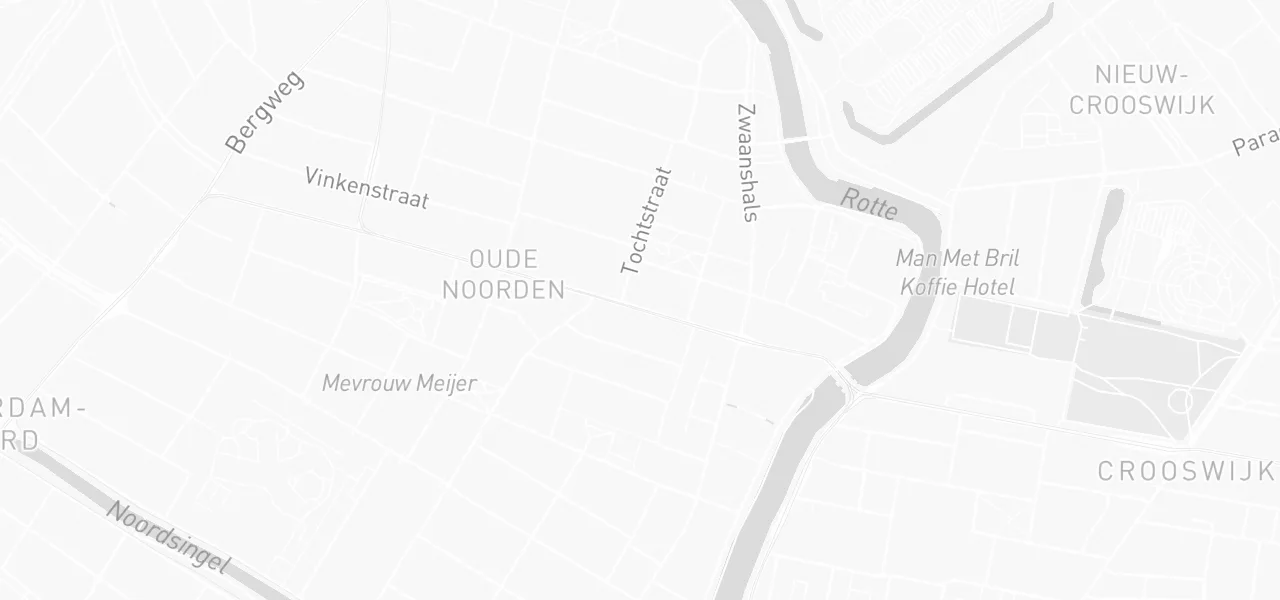 Kaart met de locatie van 010 Scooters aan de Zaagmolenstraat 43B, Rotterdam