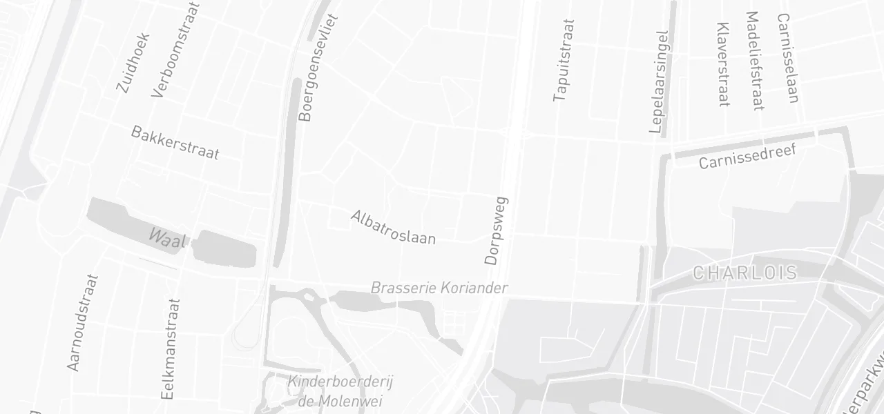 Kaart met de locatie van 123drive aan de Aalscholverstraat 49, Rotterdam