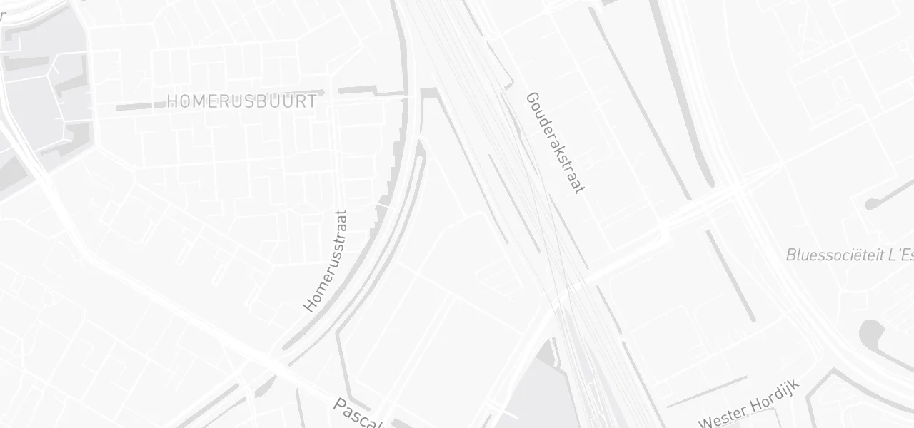 Kaart met de locatie van 123Geslaagd aan de Bolnesstraat 2a, Rotterdam