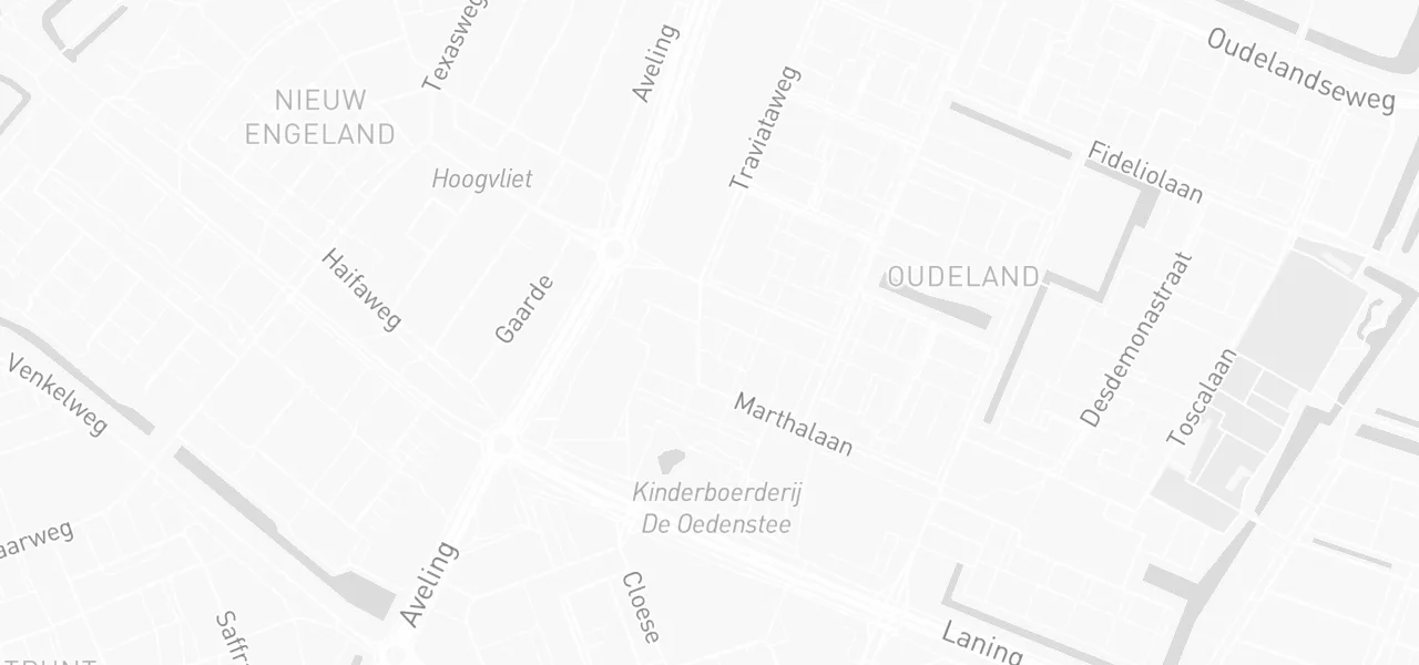 Kaart met de locatie van Autorijschool Ashwien aan de Rotterdam