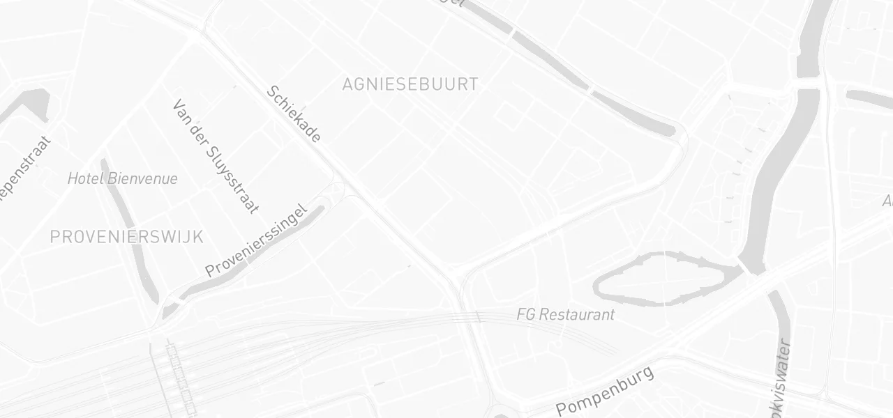 Kaart met de locatie van Autorijschool Autolimit Rotterdam aan de Rotterdam