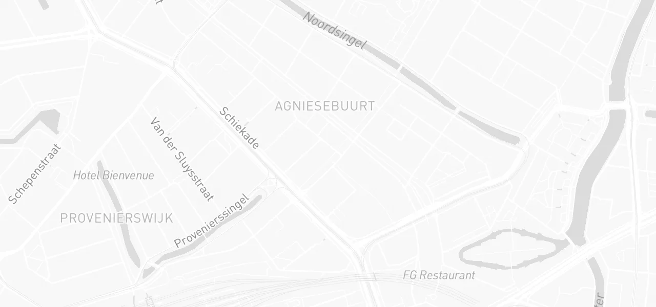 Kaart met de locatie van Autorijschool Compas aan de Teilingerstraat 63A, Rotterdam
