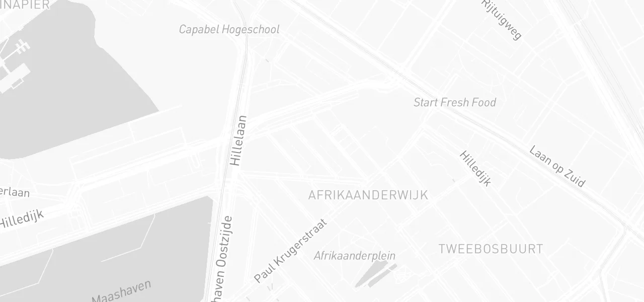 Kaart met de locatie van Autorijschool Kubus aan de Cronjéstraat 82, Rotterdam