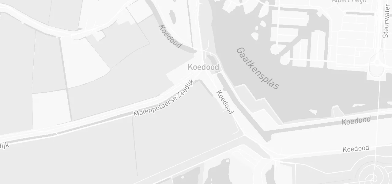 Kaart met de locatie van Autorijschool Rush Hour aan de Rotterdam