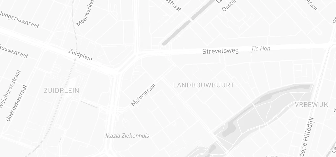 Kaart met de locatie van Autorijschool Slim aan de Dordtsestraatweg 400, Rotterdam