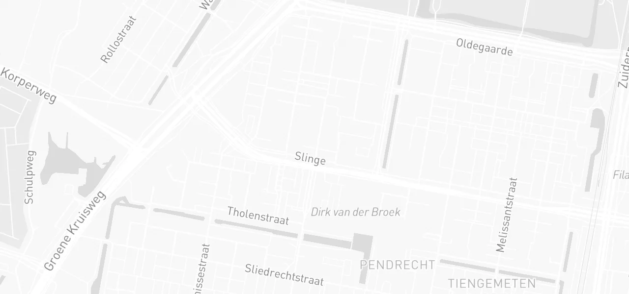 Kaart met de locatie van Autorijschool "Succes" aan de Rotterdam