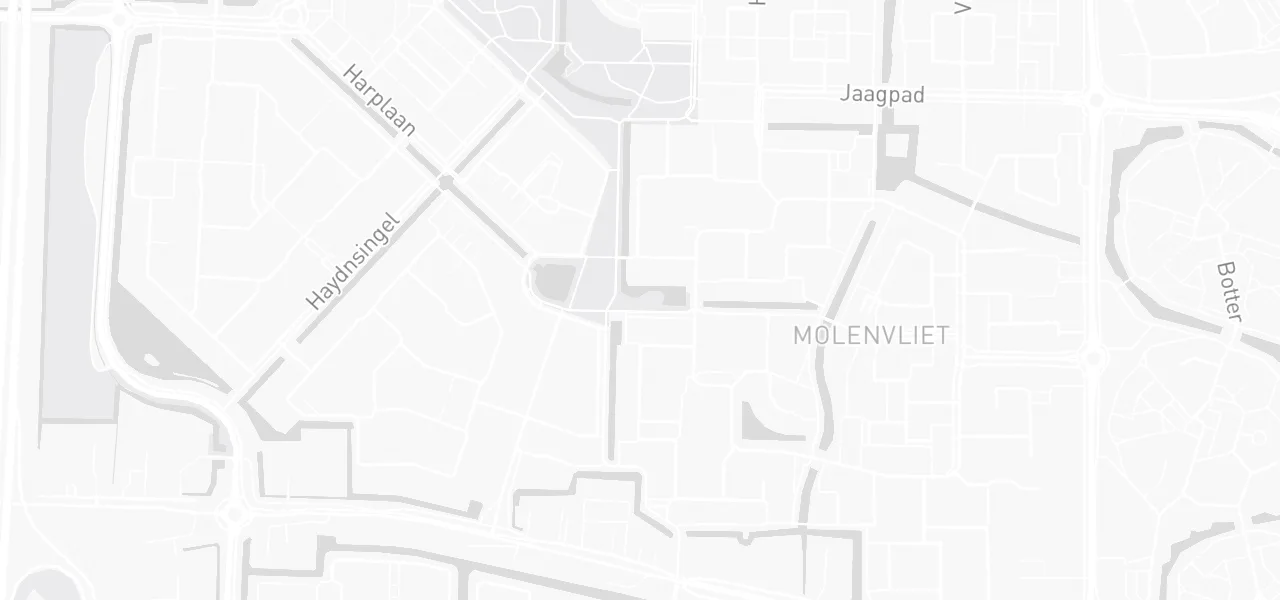 Kaart met de locatie van De Lier aan de Oostzeedijk 154, Rotterdam