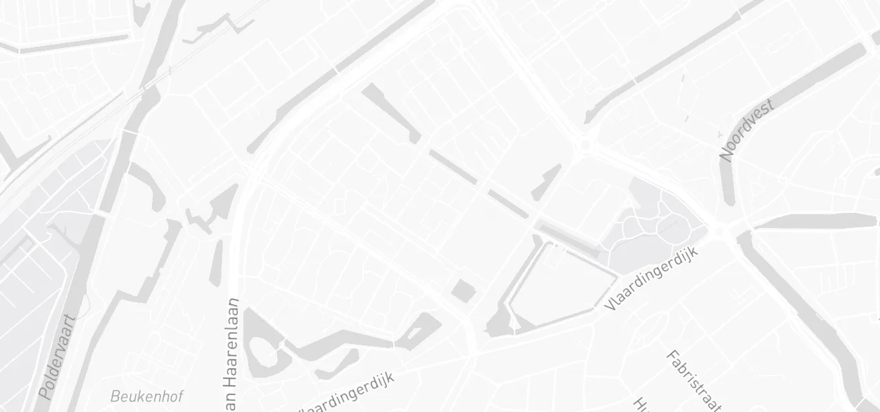 Kaart met de locatie van Drive Passion aan de Cort van der Lindenpad 7, Rotterdam