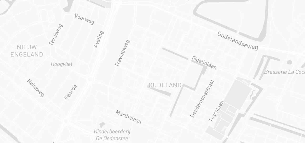 Kaart met de locatie van Express rijopleiding aan de Rotterdam