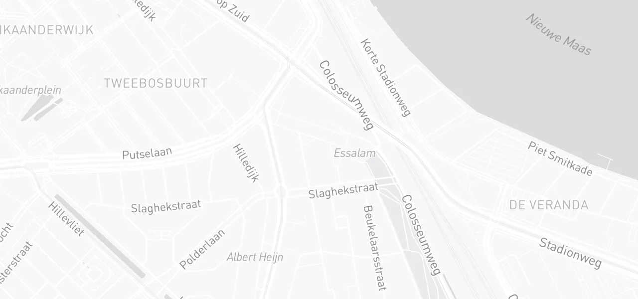 Kaart met de locatie van Fresh Drive Rijscholen aan de Rotterdam