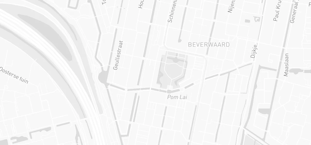 Kaart met de locatie van I Love Driving - Rijschool aan de Gronsvelderf 60, Rotterdam