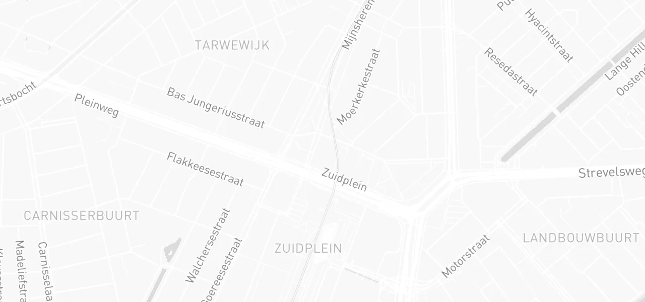 Kaart met de locatie van iQdrive Rijopleidingen B.V. aan de Mijnsherenlaan 212, Rotterdam