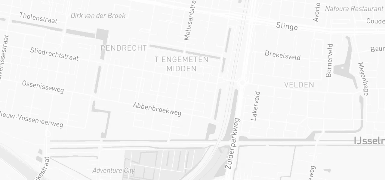 Kaart met de locatie van nxxt aan de Wagenbergstraat 15, Rotterdam