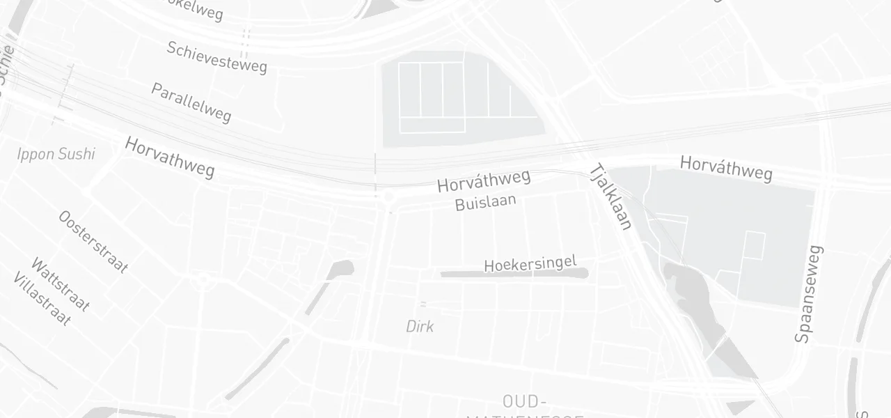 Kaart met de locatie van Rijschool ALIBABA aan de Buislaan 44-46, Rotterdam