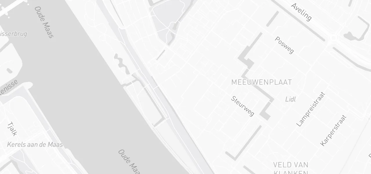 Kaart met de locatie van Rijschool Budai aan de Rotterdam