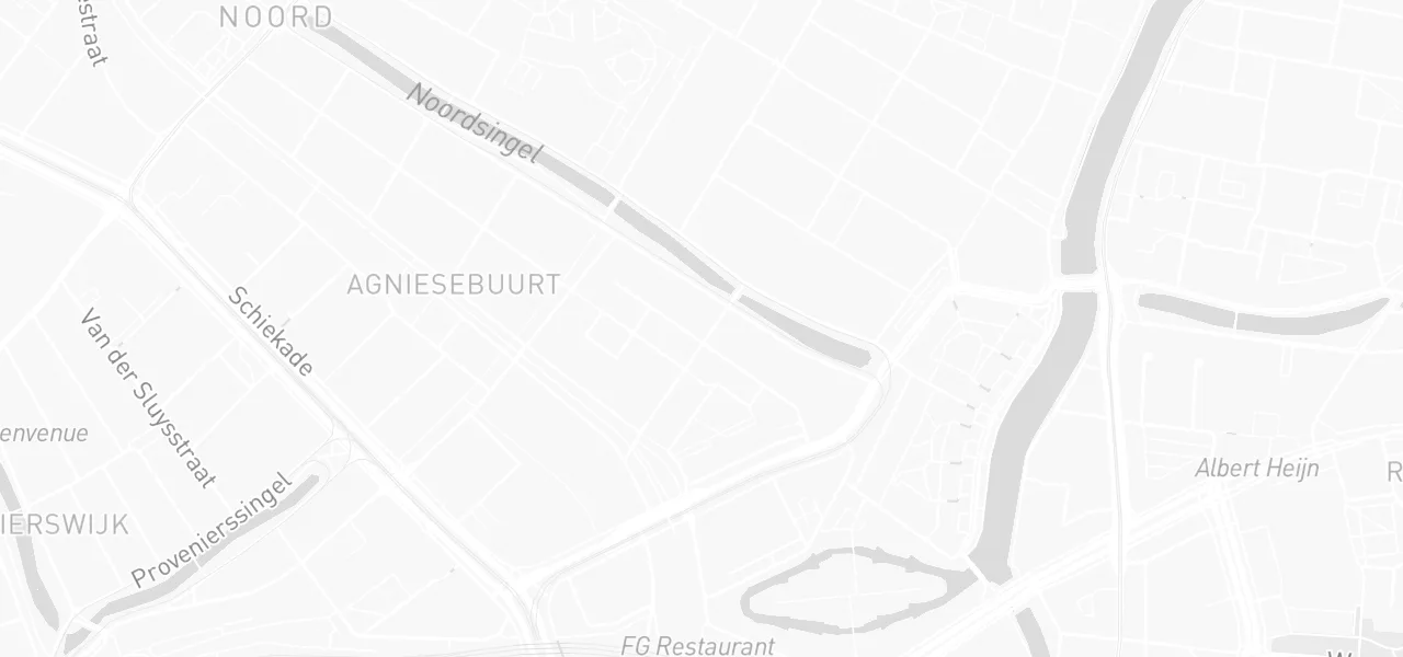 Kaart met de locatie van Rijschool Maasstad aan de Zomerhofstraat 7, Rotterdam