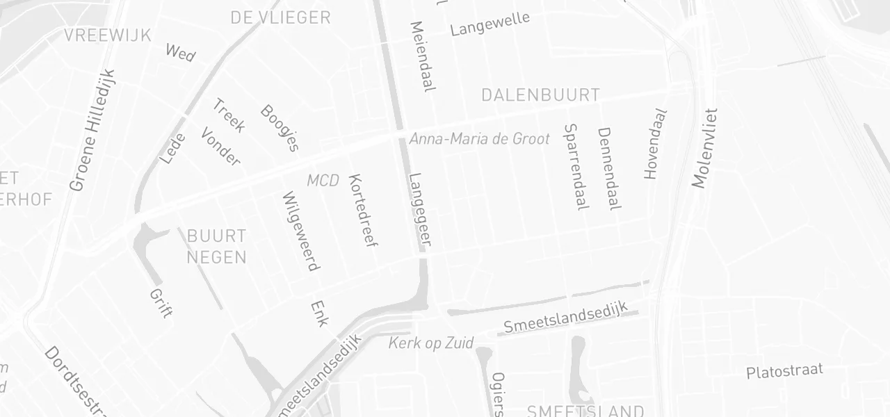 Kaart met de locatie van Rijschool Paraaf aan de Meiendaal 229, Rotterdam
