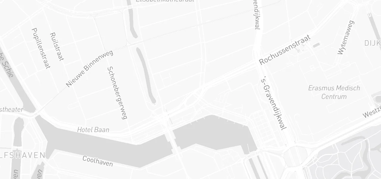 Kaart met de locatie van Rijschool See You aan de Rochussenstraat 231 E, Rotterdam