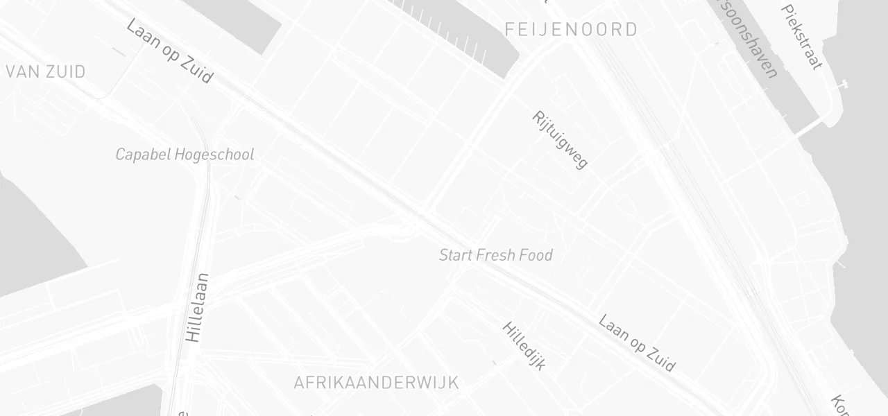 Kaart met de locatie van Rijschool TopDrivers aan de postbus 51089, Vuurplaat 426, Rotterdam