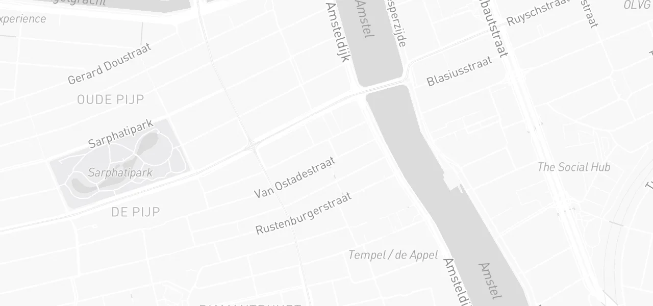 Kaart met de locatie van Rijschool Zuid aan de Rotterdam