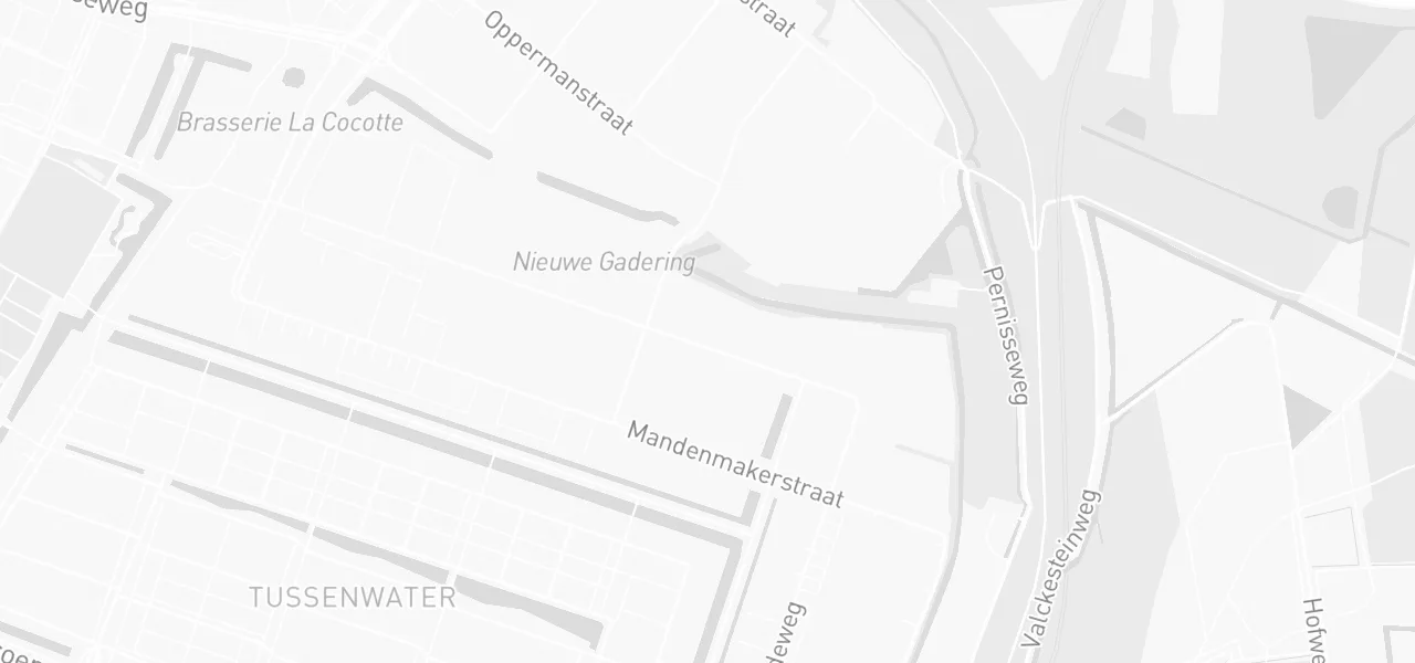 Kaart met de locatie van Verkeersschool Clarien aan de Rotterdam