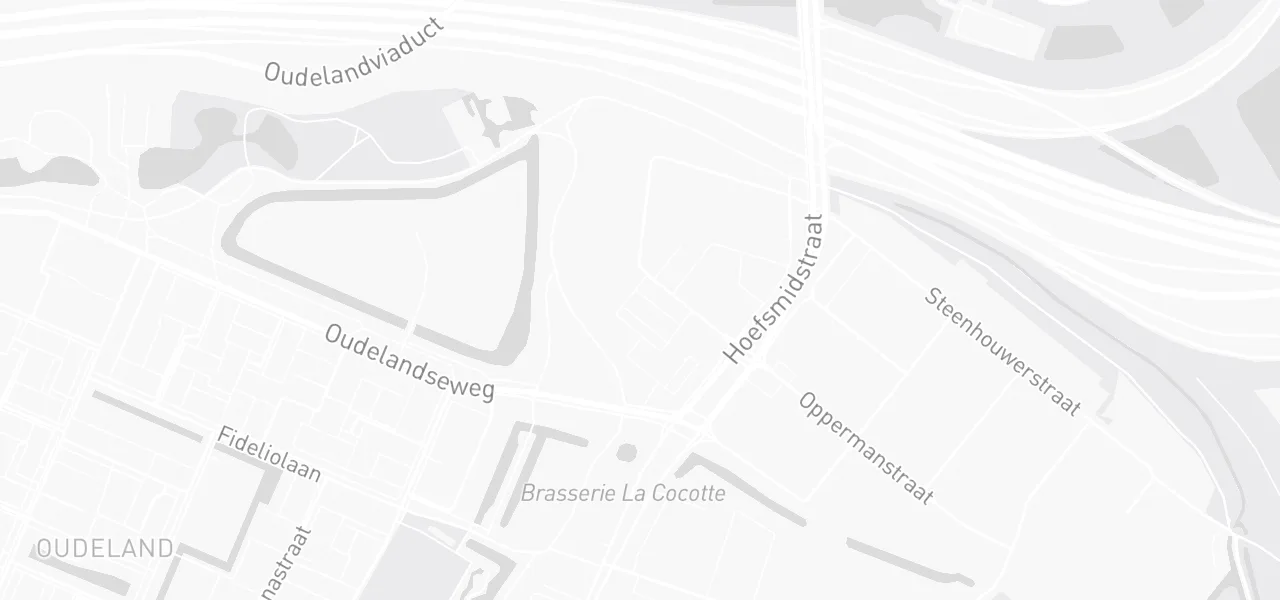 Kaart met de locatie van Verkeersschool LSYD aan de Rotterdam
